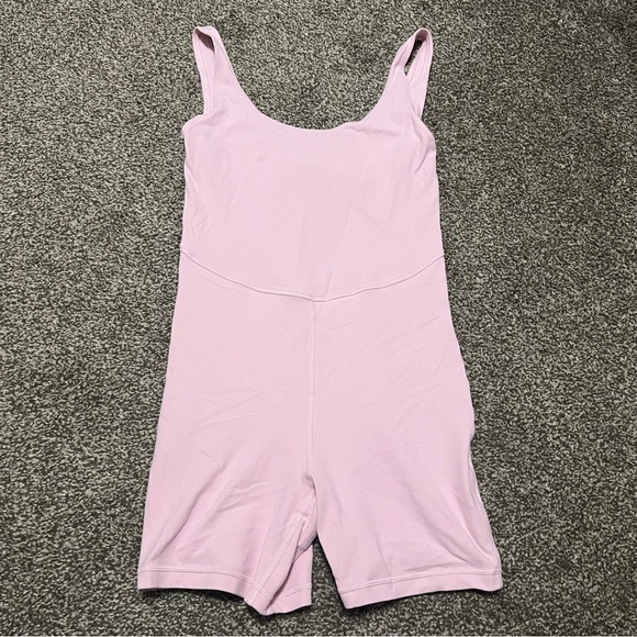 Aritzia Golden Butter Sway Romper Cupid Pink - Picture 3 of 6